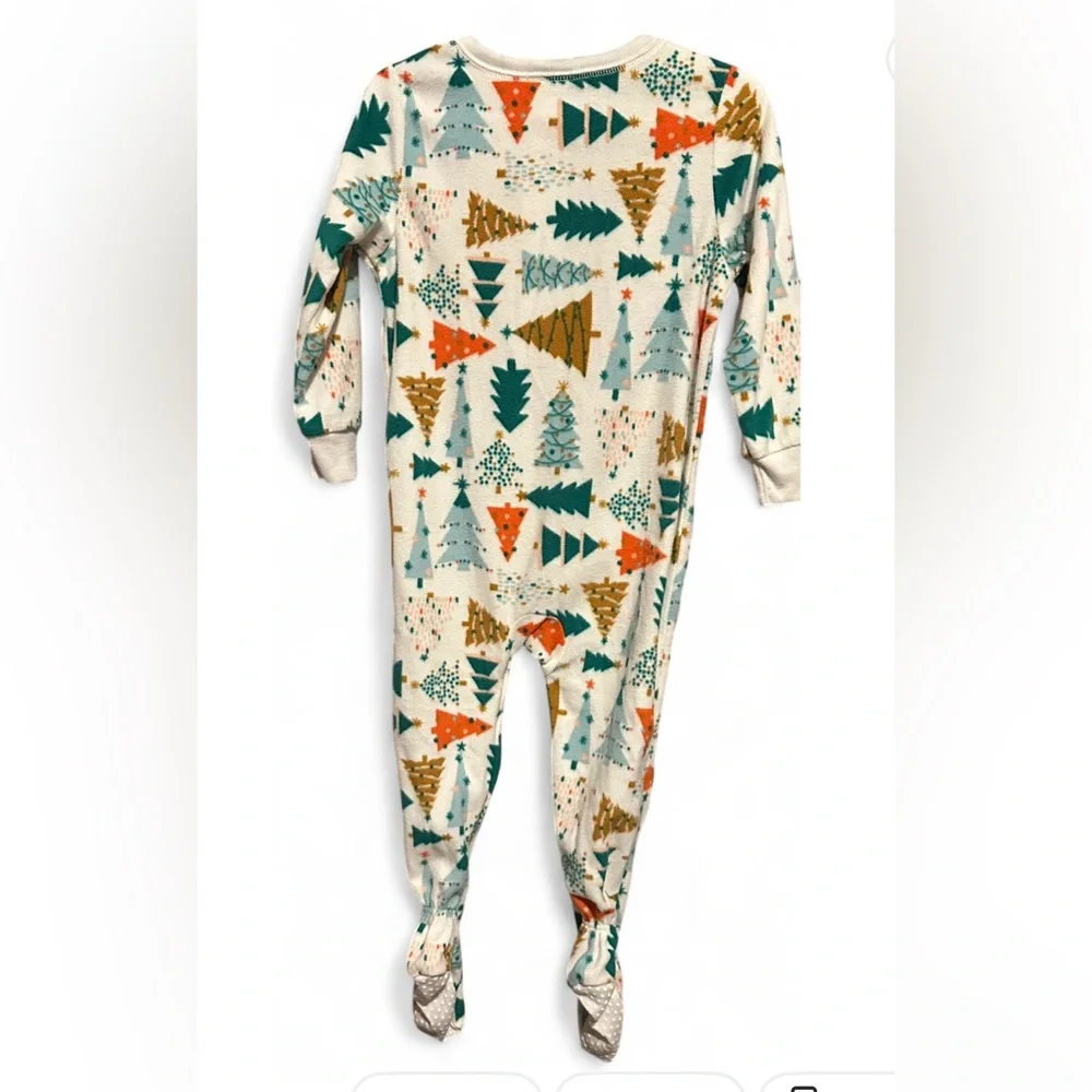 Old Navy Kids One Piece with Tree Pattern in Teal and Orange